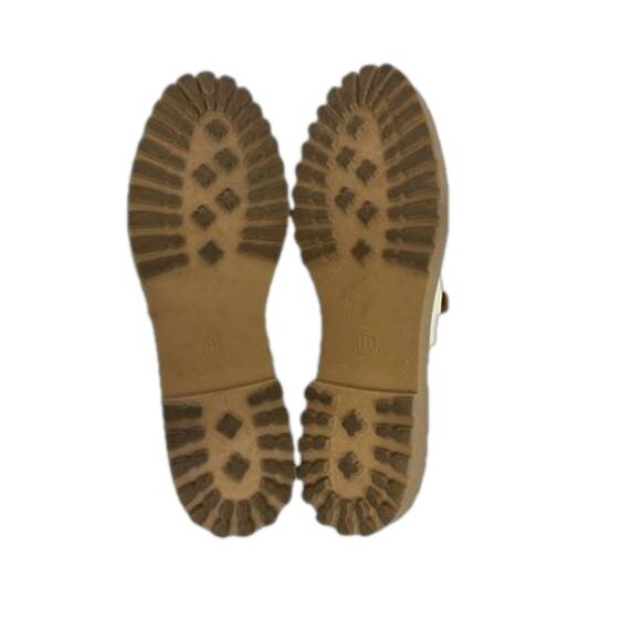 A New Day Danica Platform Slip On Loafers Off White Cream Size 11 Neutral Preppy - Picture 9 of 10